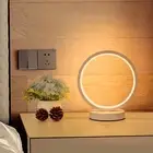 AA LED Bedside Lamp Multifunction Modern Concise Style Plugging In Table Lamp Fo