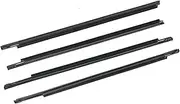 Car Weatherstrips Rubber Belt Window Glass Sealing Strip Outer Sealant Car Door Seal Trim Protector Compatible for Toyota Prius 2004-2009