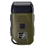 Powerful Wet Dry Shaver For Men Beard Electric Shaver Rechargeable Facial Stubble Bald Head Shaving Machine