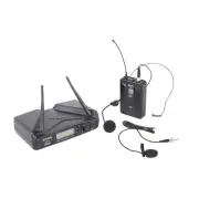 Eikon WM700HA UHF Wireless Belt-Pack Microphone System with Headset & Lapel 516-