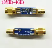 LNA for RTL Based SDR Receivers Low Noise Signal Amplifier 40MHz-4GHz