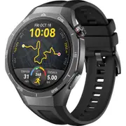 Huawei Watch GT 5 Pro 46mm Smart Watch - Black with Titanium Case and Black