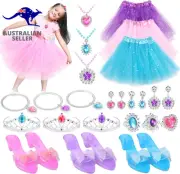 Princess Dress up Toys & Toddler Jewelry Boutique Kit,Princess Costumes Set of C