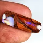 12.25 ct Incredible Fancy (29 x 10 mm) Multi Australian Koroit Boulder Opal