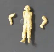 Tamiya 1/35th Scale M1A1 Abrams w/Mine Plow - Figure Parts from Kit No. 35158