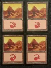6x Mountain NM Mercadian Masques 345 MTG Magic The Gathering