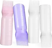 Hair Dye Root Applicator Bottle Comb Hair Care Applicator Salon Comb 4 Pack
