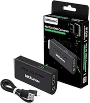 PS2 to HDMI Converter Adapter, ALife Video Converter PS2 to HDMI Converter with 3.5mm Audio Output for HDTV HDMI Monitor Supports All PS2 Display Modes