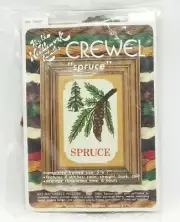 Hazel's Needlework Kaboodles Crewel Spruce Tree Stitchery Kit New Sealed Vintage