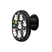 PowerThru Wireless Car Charger Wireless Car Charger MagSafe Compatible Bunny Floral