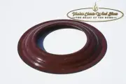 Ceiling ring/ trim collar for flue system wood heater 5" enamel brown