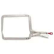 MILWAUKEE 457MM DEEP REACH C-CLAMP LOCKING PLIER REGULAR TIP 48223529