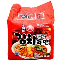在飛比找樂天市場購物網優惠-韓國不倒翁(OTTOGI) 泡菜風味拉麵 120g (5入)