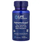 Life Extension, PalmettoGuard®, Saw Palmetto, Nettle Root and Beta-Sitosterol, 60 Softgels