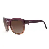 在飛比找PChome24h購物優惠-Anna Sui 安娜蘇時尚優雅石紋理太陽眼鏡(紫) AS8