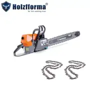 Holzfforma G466 76.5cc Chainsaw Power Head 3/8".050" 52" 156DL Bar 3PCS Chain