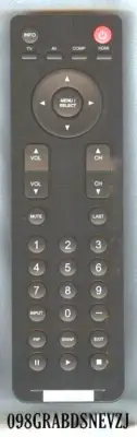VR4 NEW VIZIO OEM LCD TV REMOTE CONTROL PN: 098GRABDSNEVZJ