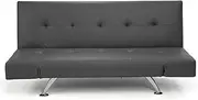Brooklyn Sofa Bed Lounge Faux Leather Couch Futon Furniture Adjustable Suite Gr
