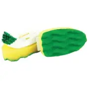 (6)-Libman Sponge Soap Dispensing Brush Refill With Scraper Model: 1137