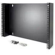 SERVEREDGE 8RU Wall Mount Patch Panel Bracket - 19 Inch Wide & 102mm Deep