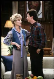Joanna Kerns Alan Thicke On 1985 Tv Series Growing Pains Old Photo 9