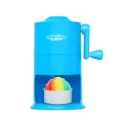 Mini Snow Cone Machine - Portable Countertop Ice Shaver with No Slip Base - N...