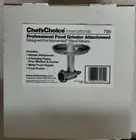 Chef's Choice Professional Metal Food Grinder Attachment for Kitchen Aid Stand