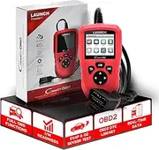 [LAUNCH] OBD2 Diagnostic Tool: Car Code Reader for OBD II/EOBD Error Memory Readout, I/M Readiness, EVAP & O2 Sensor Tests. Supports All Vehicles After 1996, 2.8 Inch, DTC in 8 Languages.