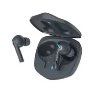 G1 TWS Gaming Earbuds 45ms Low Latency Headphone Stereo Sound Positioning V5.2 Bluetooth Earphone 4 Mic+ENC Wireless Headset - Gray-black