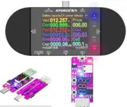 Electric Voltmeter USB Tester Voltage Current Indicator Power Bank Detector