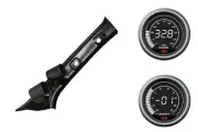 SAAS pillar pod oil pressure boost/vacuum gauges for Toyota Hilux 2015-2021