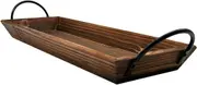 CORHAD Wooden Tealight Candle Holder Tray for Dining Table Decor Rustic Centerpieces for Weddings Home Decor and Seasonal Events Lightweight and Construction