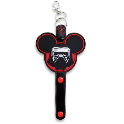Kylo Ren Mickey Mouse Head Inspired Ears Headband & Sunglasses Holder