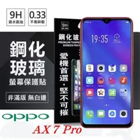 在飛比找PChome24h購物優惠-歐珀 OPPO AX7 Pro 超強防爆鋼化玻璃保護貼 (非