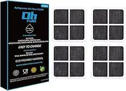 Refrigerator Fresh Air Filter Replacement for LG LT120F ADQ73214404 ADQ73334008 GS-D665BSL GS-D665PL GF-AD910SL GF-B590PL Pure N Fresh F/LM/LS Series Fridge Fresh Air Filter, 4-Pack Included