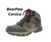 BEARPAW CORSICA SUEDE WATERPROOF HIKING BOOTS, SIZE 10