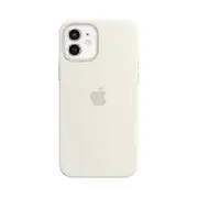 Iphone 12, 12 Pro Apple Silicone White Magsafe Protective Case fz
