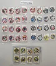 Dragonball Z (DBZ) Tazo Dizk - Series 1 - SEALED/FACE UP 40/40 Complete Set
