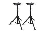 Dual Studio Monitor Speaker Stand Mounts