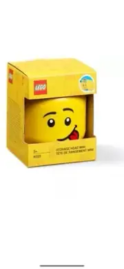 LEGO Mini Silly Storage Head [New Toy] Yellow