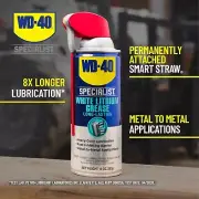New WD-40 Specialist Protective White Lithium Grease Spray with SMART STRAW