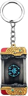 [MEETCUTE] Zelda Purya Keychain Latest,Key Ring for Men and Women The Legend of Zelda Tears of the Kingdom Purya Keychain Cosplay Accessories, 2023 Keychain, 3.3*5.9cm