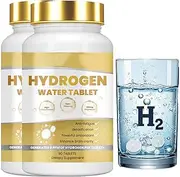 Hydrogen for Water, Fast-Dissolving H2 for Hydrogen, Portable, Clean Formula for Everyday Hydration Support, 90 * 2 Count