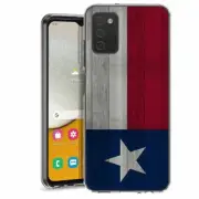 For Samsung Galaxy A03s A02s TPU Case Cover+Glass(Wood TX Flag)