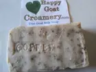 CREME BRULEE COFFEE GOAT MILK SOAP HAPPY GOAT CREAMERY UNSCENTED BAR FAST SHIP
