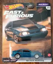 Hot Wheels FAST & FURIOUS - '92 FORD MUSTANG 2/5 - FAST STARS