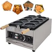 Four grid gold coin bread maker Snacks Coin Waffle Maker Electric Waffle Round Coin Waffle Machine