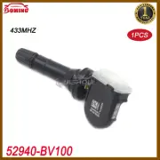 1X 52940-BV100 TPMS Sensor For 21-26 Hyundai Creta H1 Van H100 Tucson Kia EV6