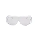 [Mm6 Maison Margiela] Mm6 Maison Margiela Shield Rectangle Sunglasses ONE SIZE WHITE