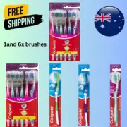 Colgate Toothbrushes ZigZag & Straight Bristle Manual Tooth brush Medium, Soft